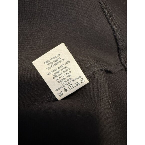 J Crew Long Sleeve Black Dress XS - Picture 4 of 4